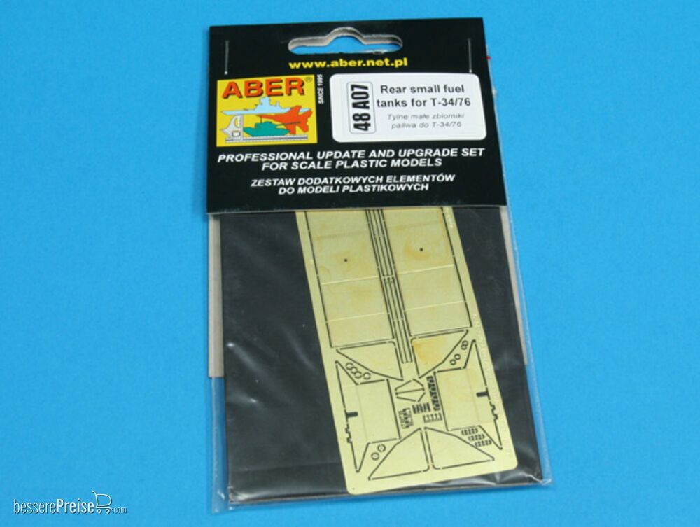 Aber Models 48 A07 - Rear small fuel tanks for T-34/76