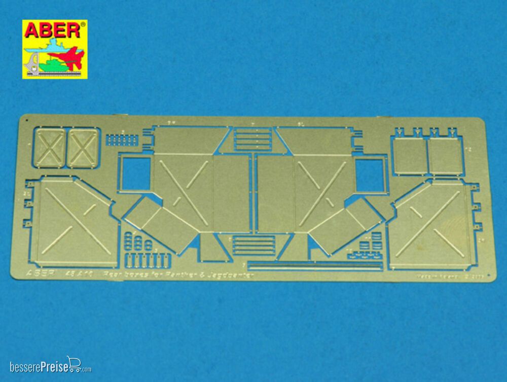 Aber Models 48 A10 - Rear boxes for Panther tanks & Jagdpanther