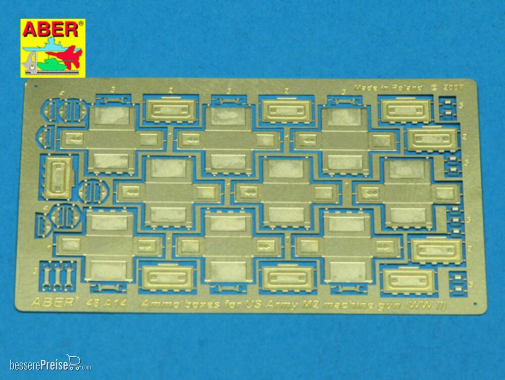 Aber Models 48 A14 - Ammo boxes for M2 machine gun (WW II)