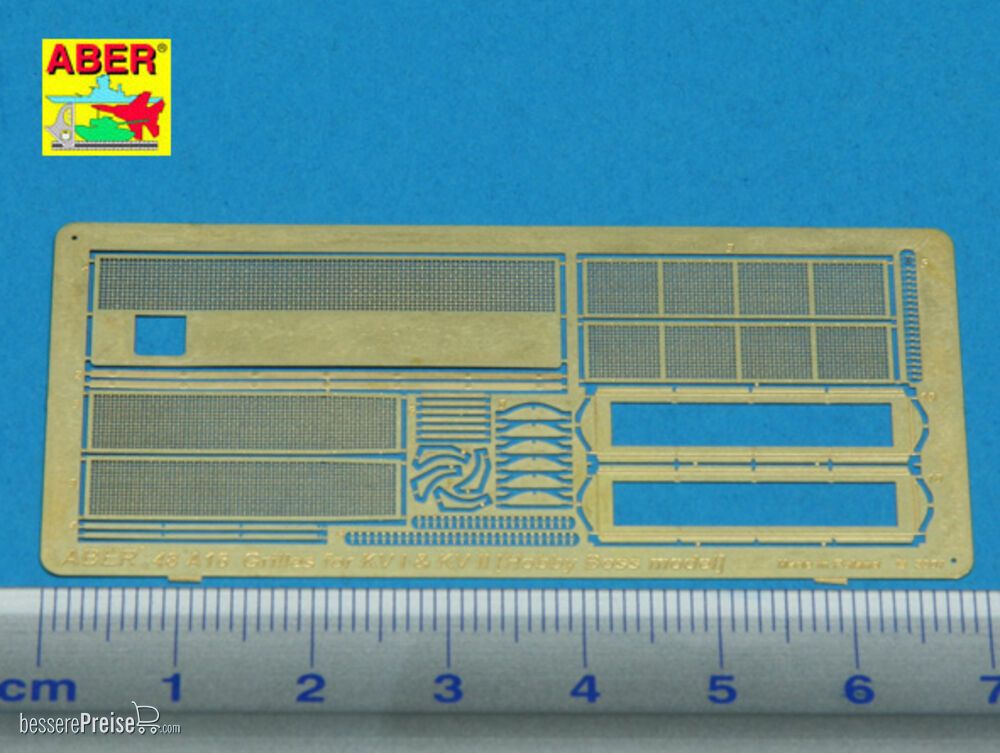 Aber Models 48 A16 - Grilles for KV I & KV II