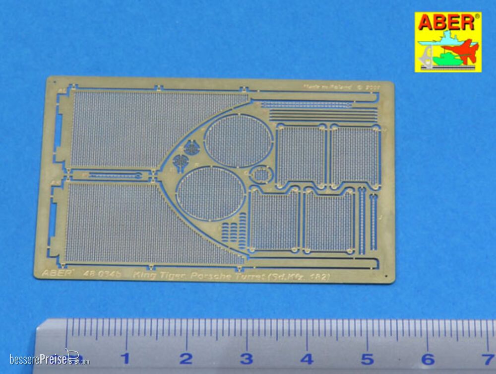 Aber Models 48 A27 - Grilles for King Tiger