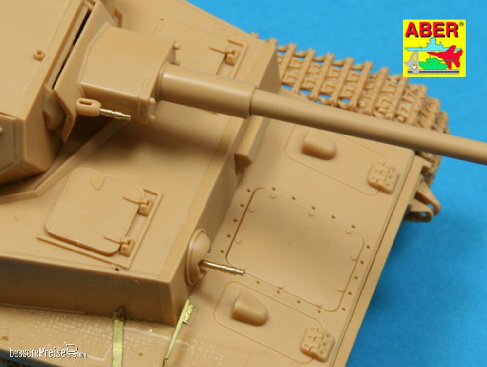 Aber Models 48 L-20 - 2 Barrels for German Tank MG 34