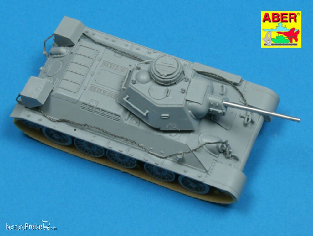 Aber Models 72 L-34 - Soviet 76,2mm ZiS-5/F-34 tank barrel for KV-1 late & T-34/76