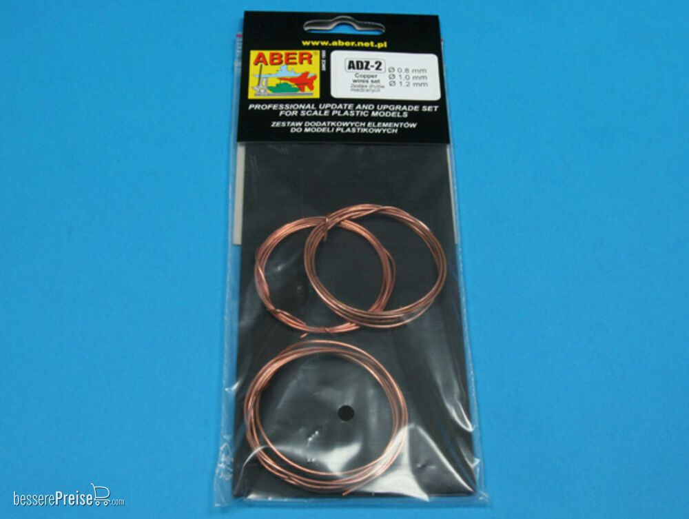 Aber Models ADZ-2 - Wires set (diameter 0,8 1,0 1,2 mm , lenght 1m each)