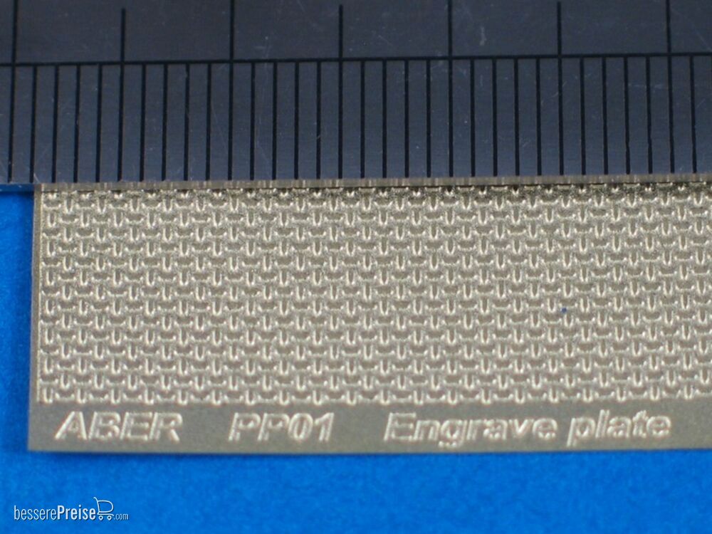 Aber Models PP01 - Engrave plate