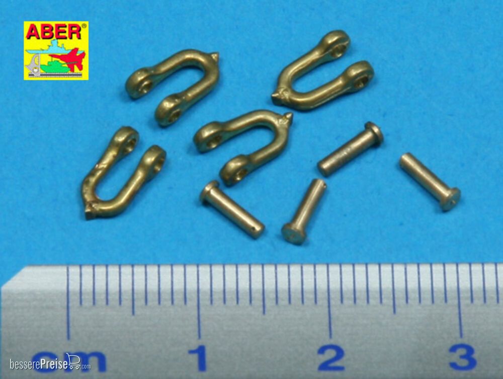 Aber Models R-14 - Early model shackle for Pz.Kpfw.VPanther x 4pcs