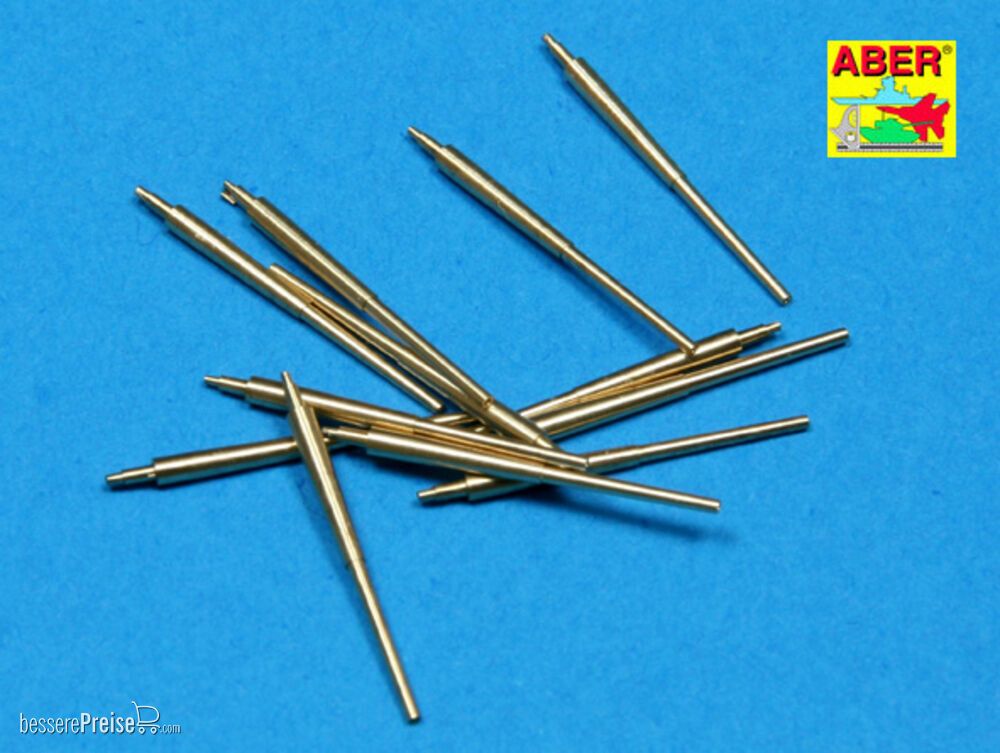 Aber Models RE-350 L12 - 12 pcs 150 mm barrels for Bismarck