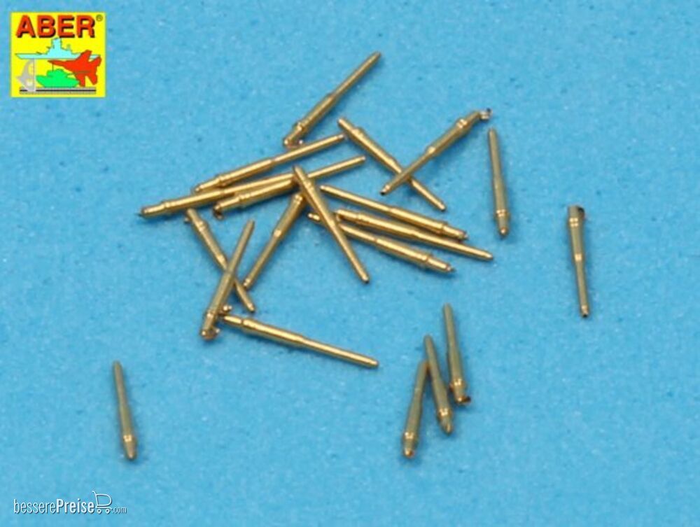 Aber Models RE-350 L25 - Set of 20 pcs 28 mm (1,1in)barrels for US Navy