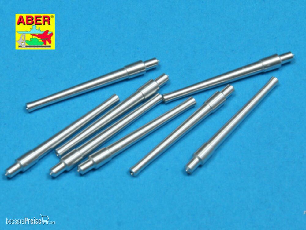 Aber Models RE-350 L31 - 8 pcs 381mm -short barrels for Hood, Repulse