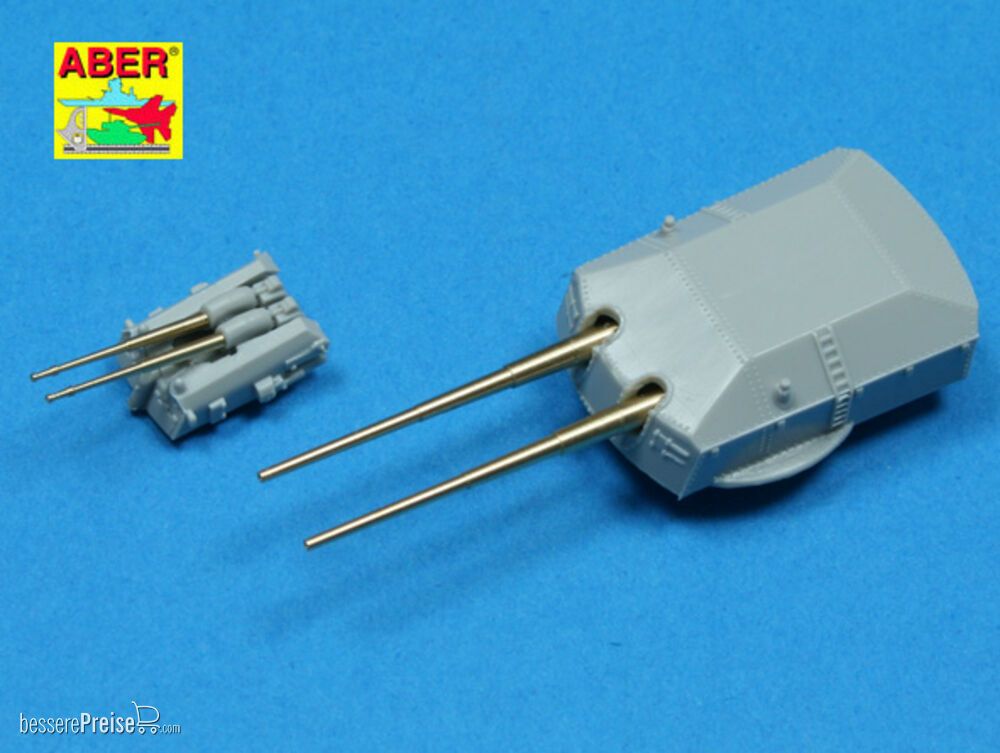 Aber Models RE-350 L45 - Set of Barrels for Prinz Eugen