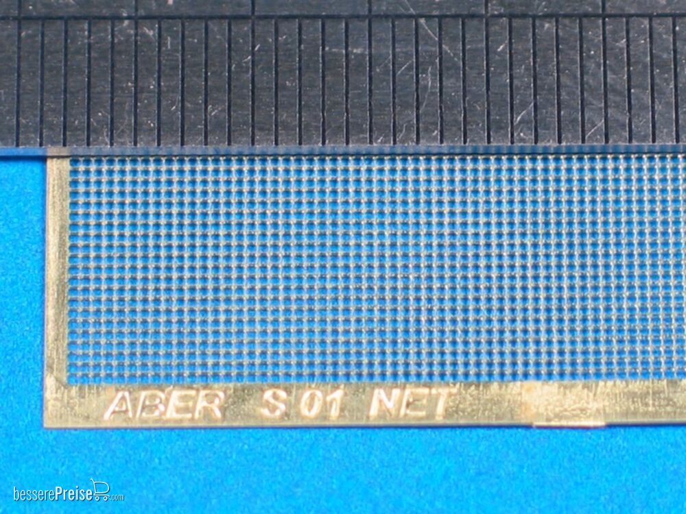 Aber Models S01 - Nets and drilled plates ( 18 models -80x45mm )