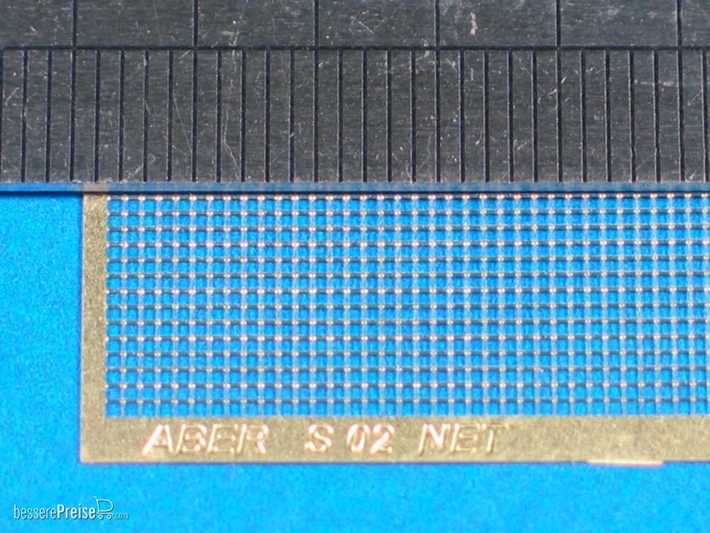 Aber Models S02 - Nets and drilled plates ( 18 models -80x45mm )