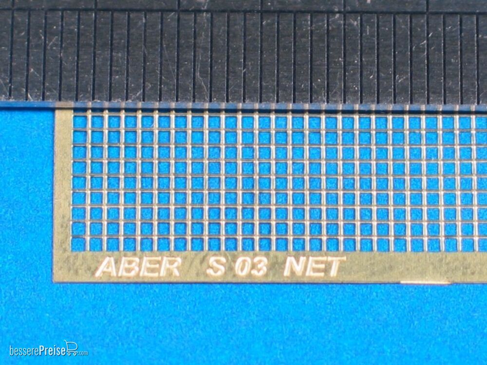 Aber Models S03 - Nets and drilled plates ( 18 models -80x45mm )