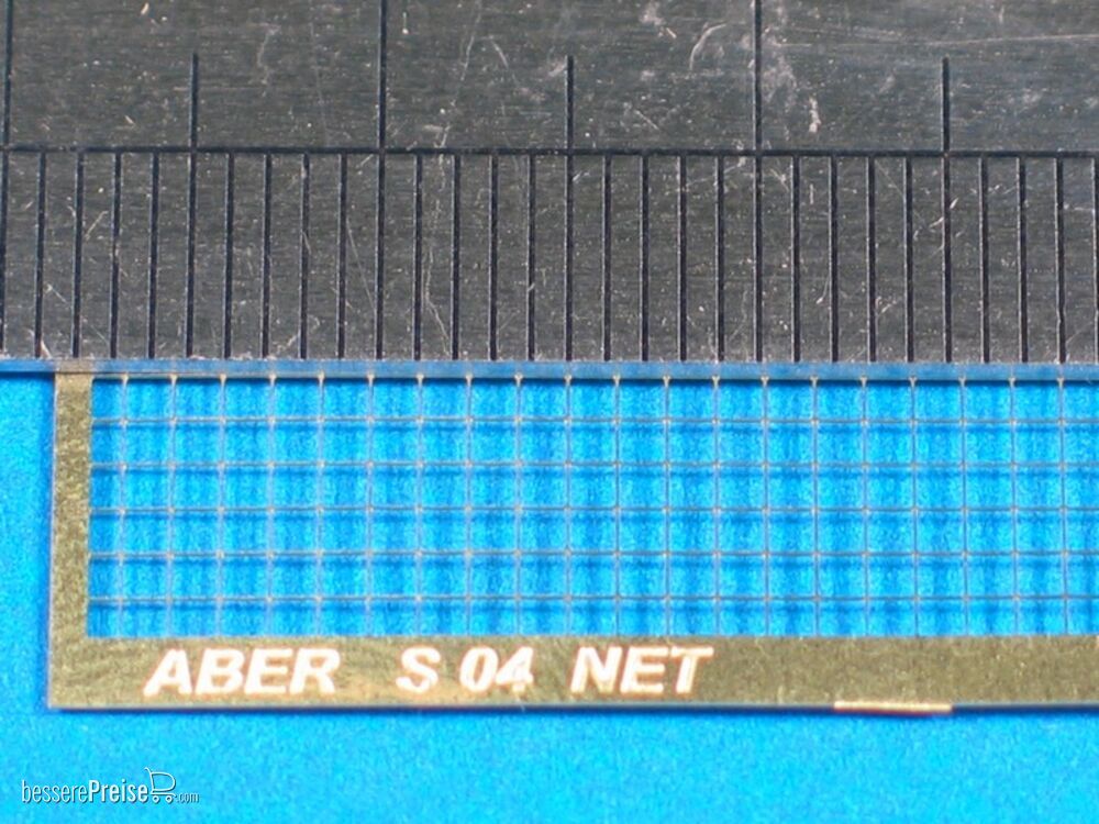 Aber Models S04 - Nets and drilled plates ( 18 models -80x45mm )