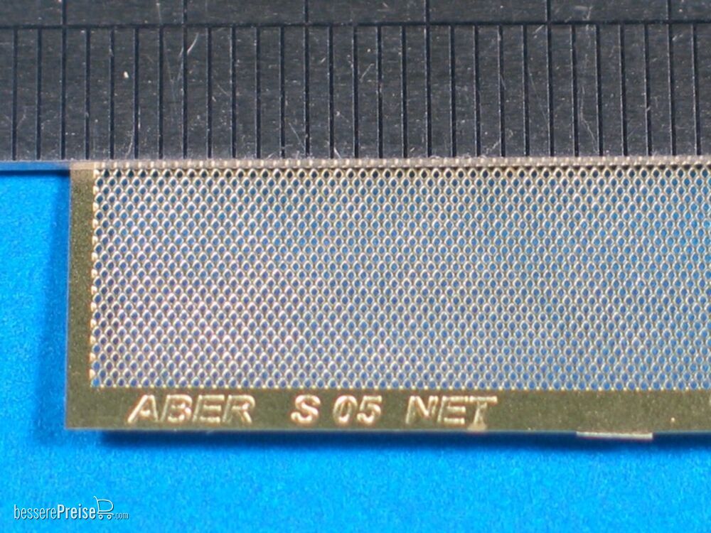 Aber Models S05 - Nets and drilled plates ( 18 models -80x45mm )