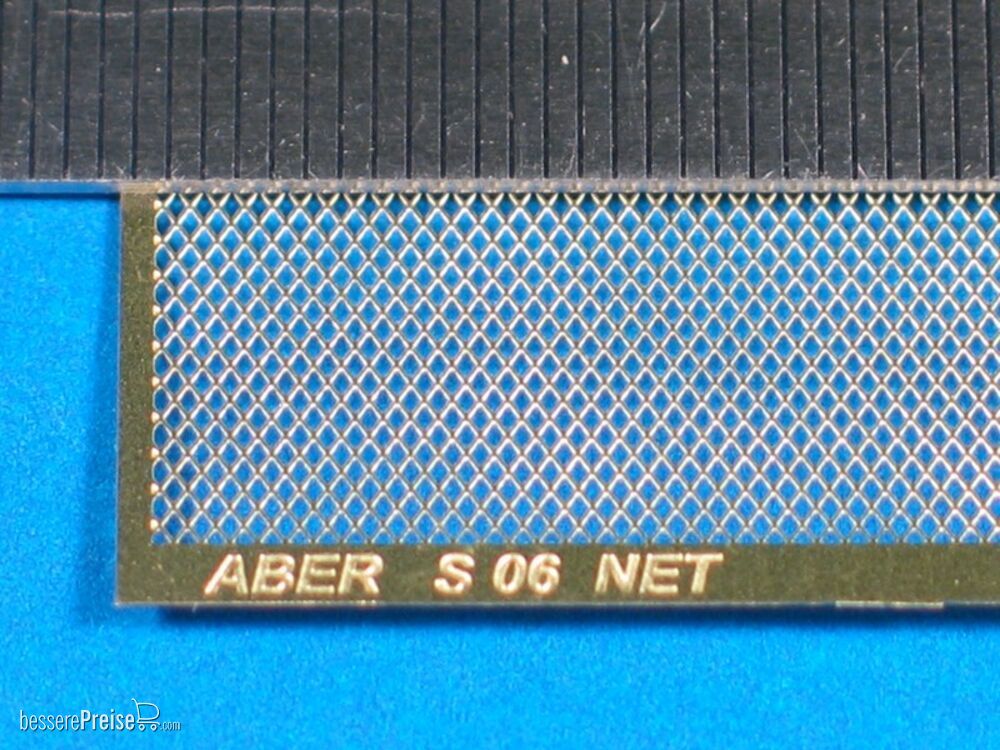 Aber Models S06 - Nets and drilled plates ( 18 models -80x45mm )