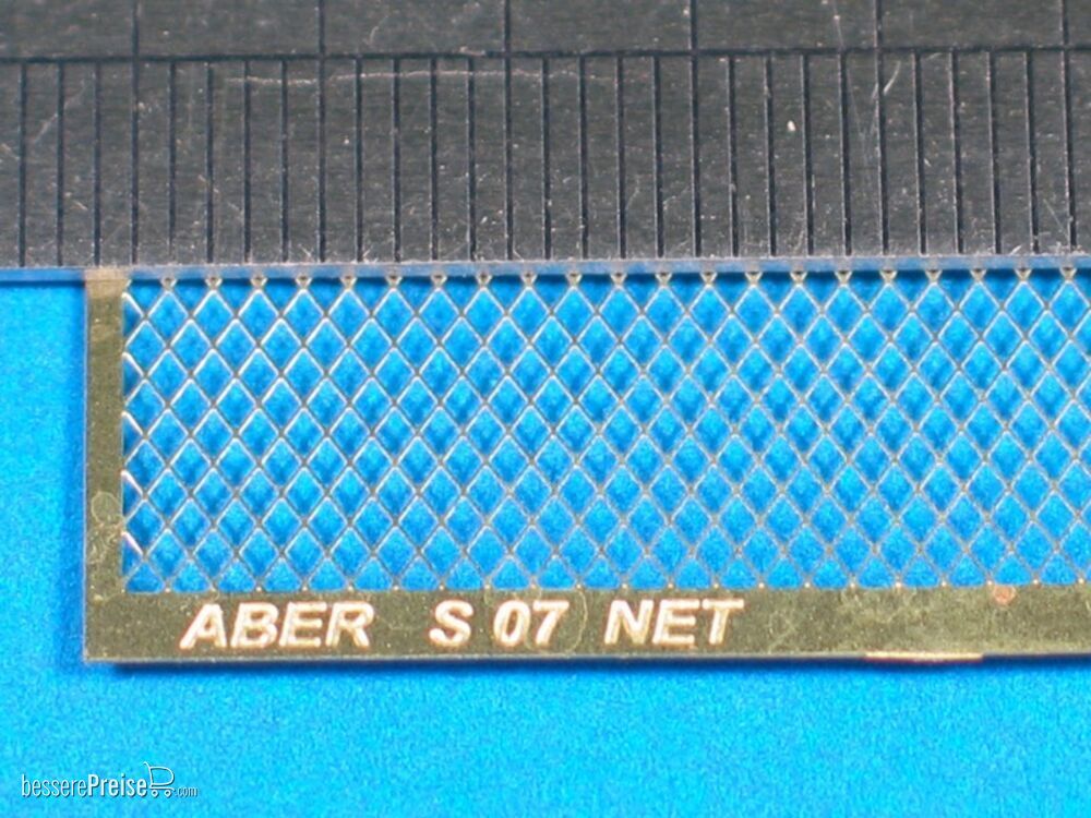 Aber Models S07 - Nets and drilled plates ( 18 models -80x45mm )