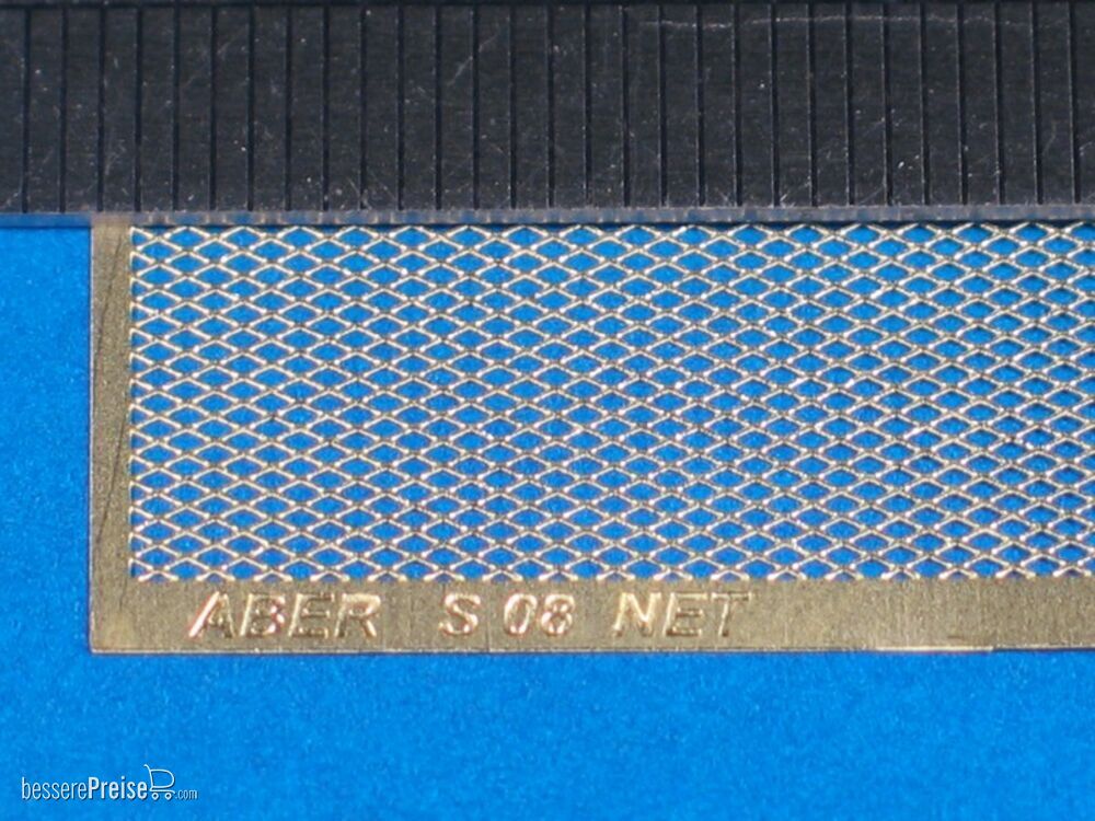 Aber Models S08 - Nets and drilled plates ( 18 models -80x45mm )