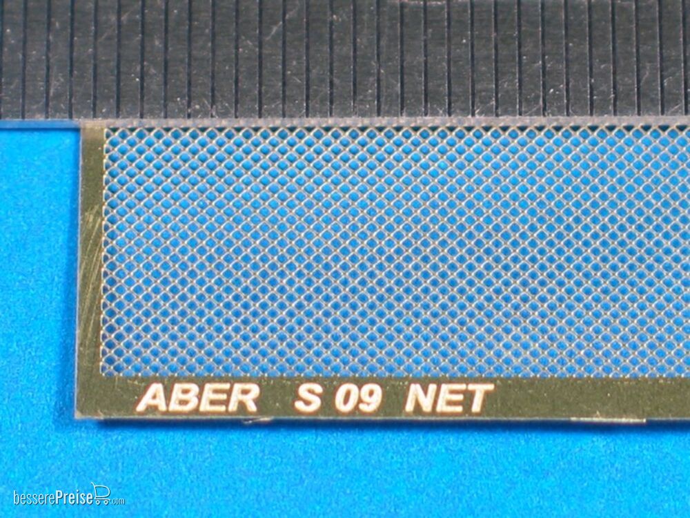 Aber Models S09 - Nets and drilled plates ( 18 models -80x45mm )