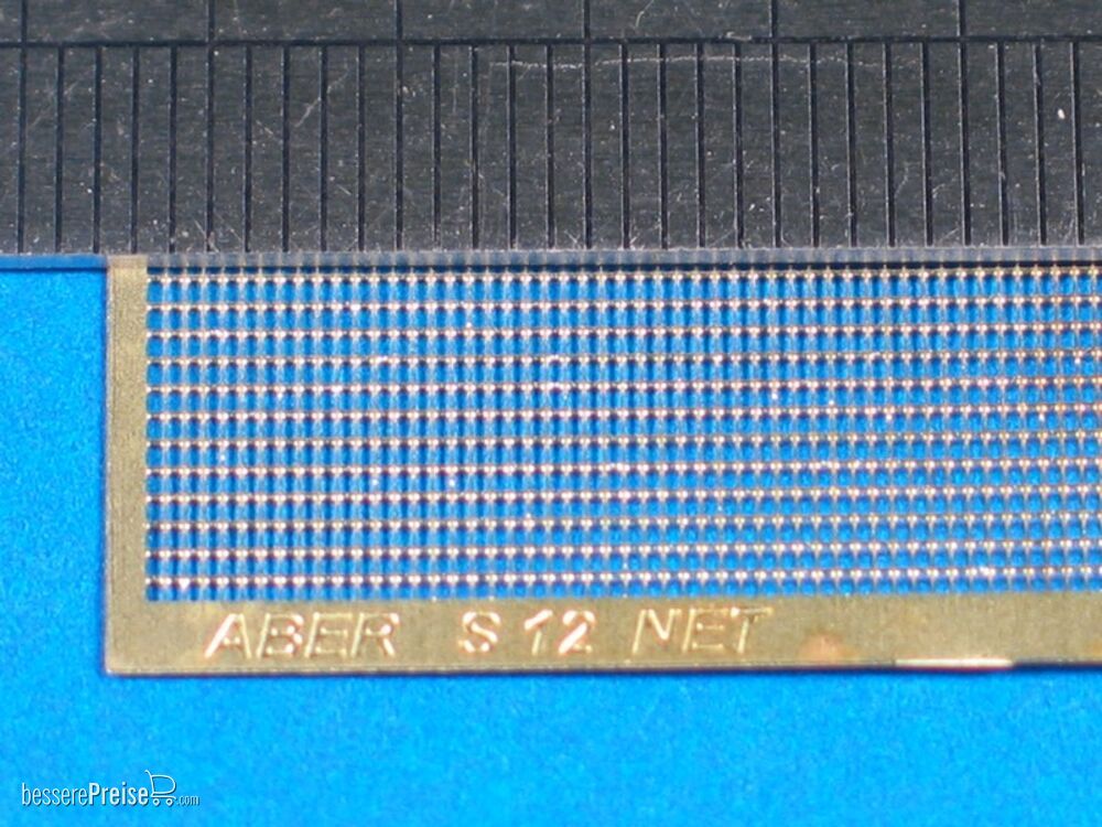 Aber Models S12 - Nets and drilled plates ( 18 models -80x45mm )