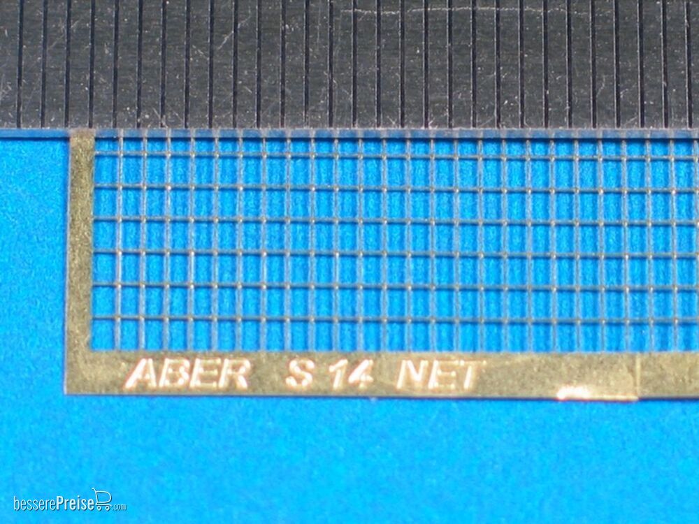 Aber Models S14 - Nets and drilled plates ( 18 models -80x45mm )