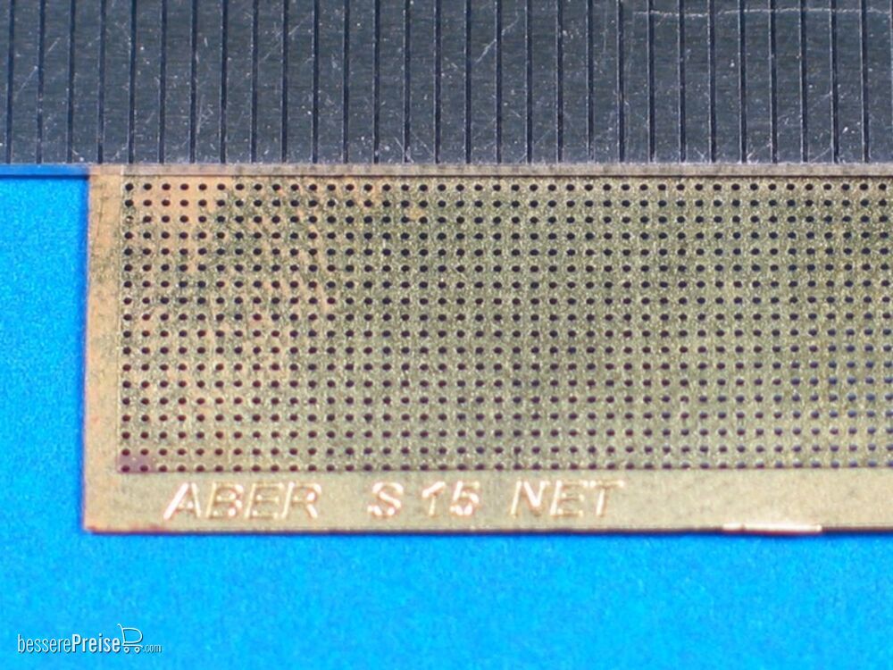 Aber Models S15 - Nets and drilled plates ( 18 models -80x45mm )