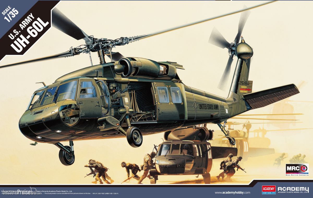 Academy 12111 - 1/35 UH-60L Black Hawk