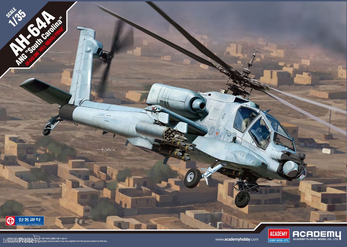 Academy 12129 - 1/35 AH-64A Ang South Carolina