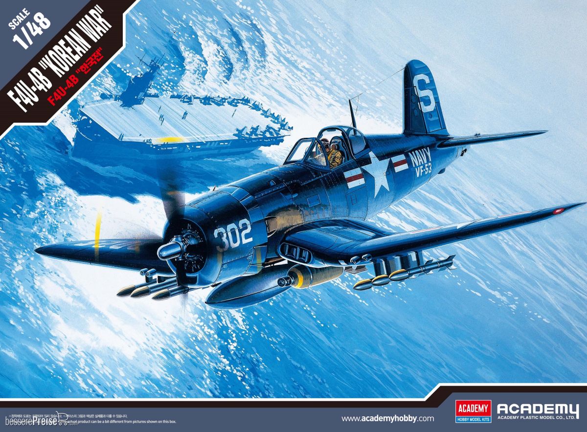 Academy 12267 - 1/48 F4U-4B Corsair