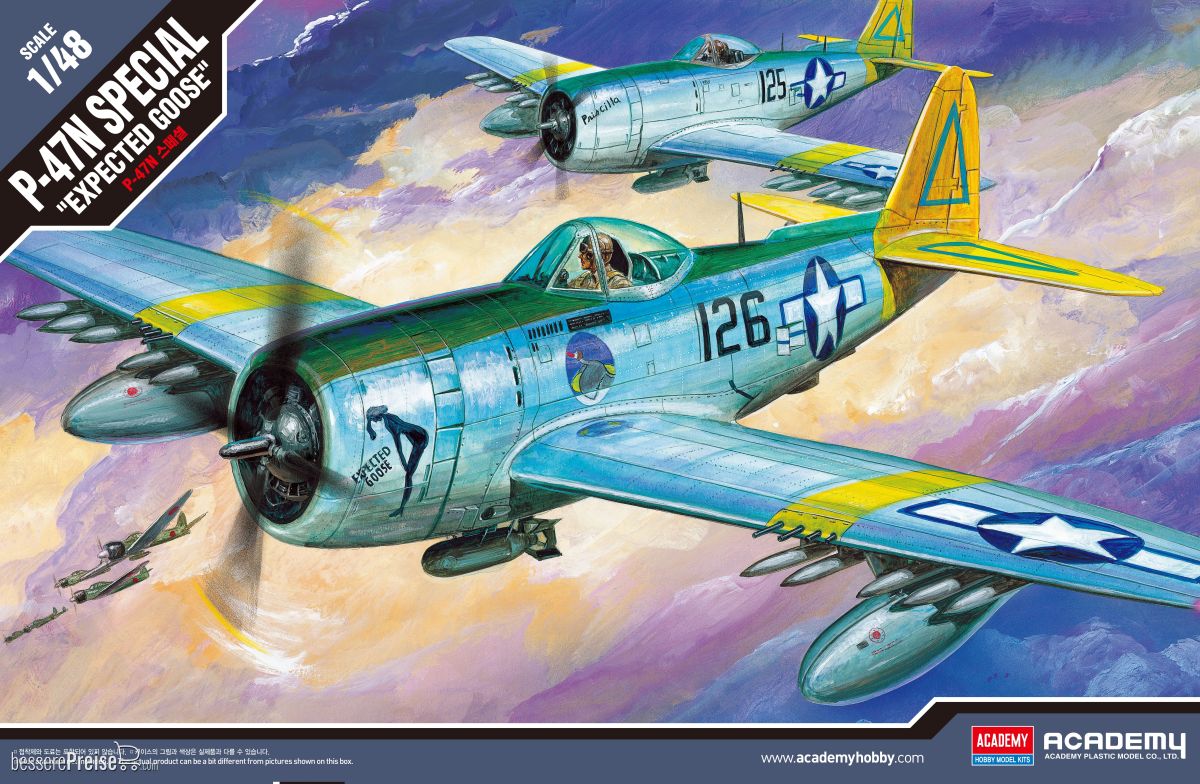 Academy 12281 - 1/48 P-47N Special