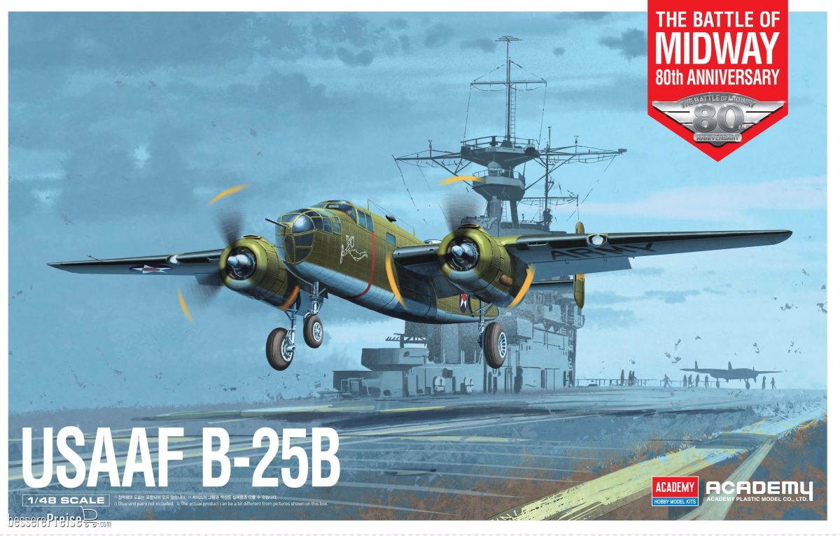 Academy 12336 - 1/48 USAAF B-25B Doolittle Raid