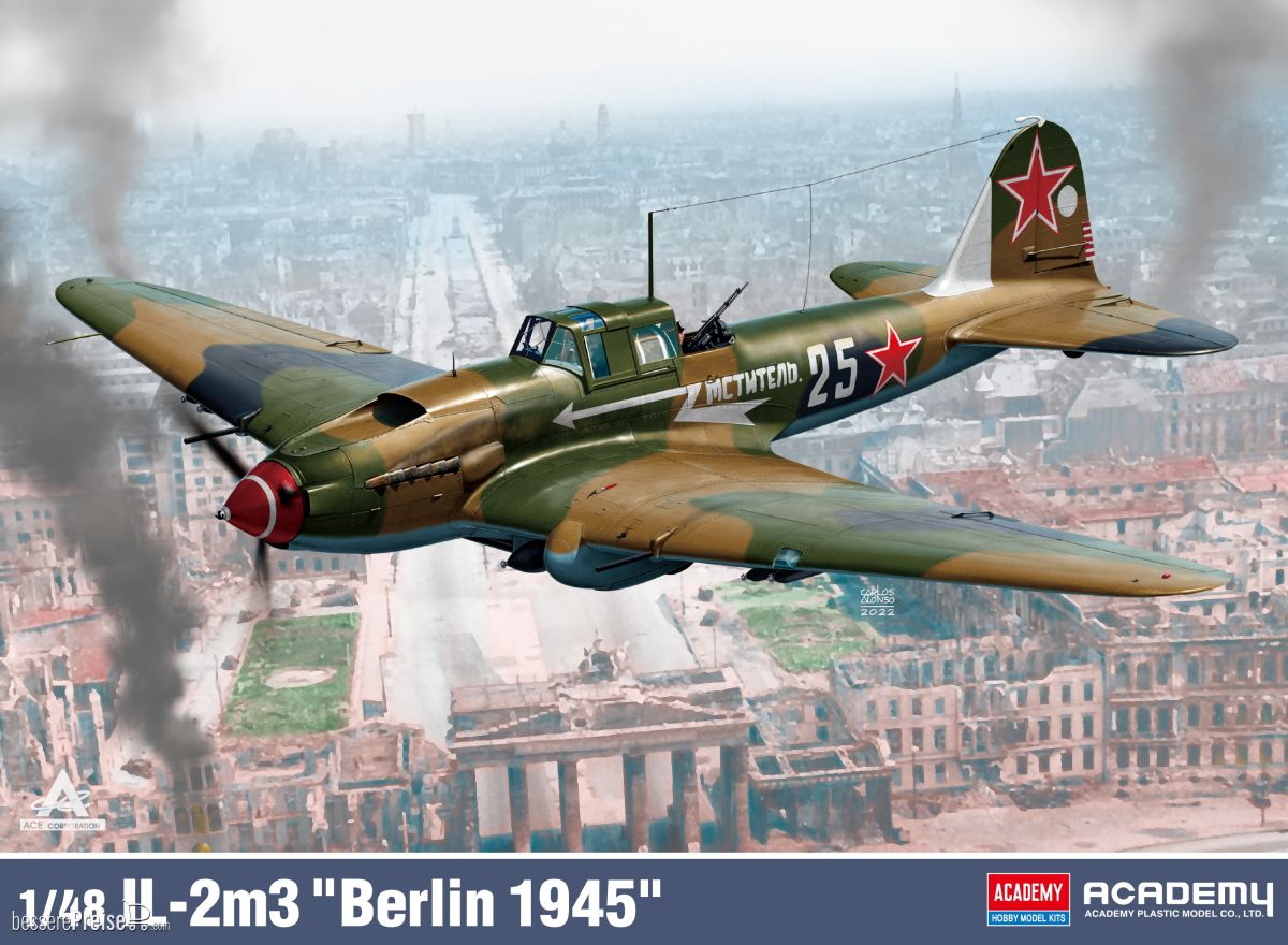 Academy 12357 - 1/48 Il-2M3 Berlin 1945