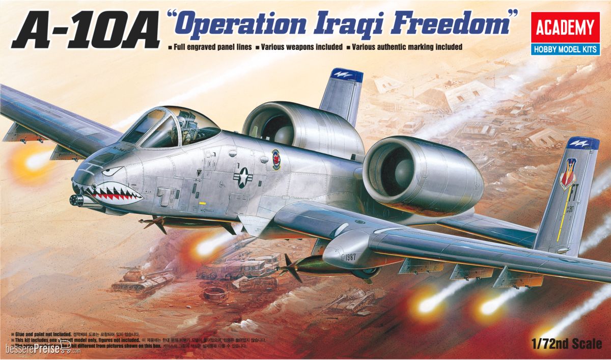 Academy 12402 - 1/72 A-10A Operation Iraqi Freedom