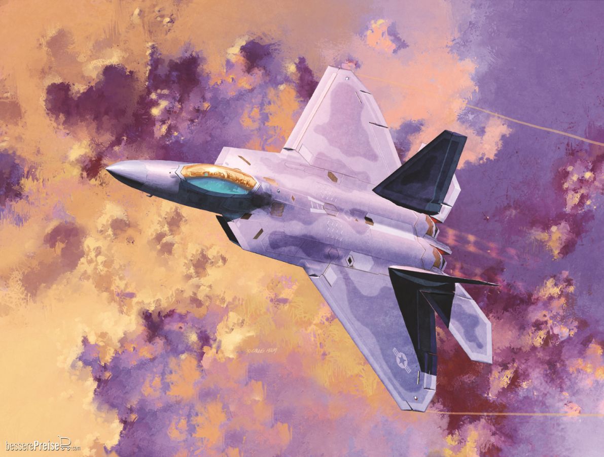 Academy 12423 - 1/72 F-22A