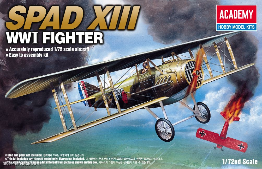 Academy 12446 - 1/72 Spad XIII