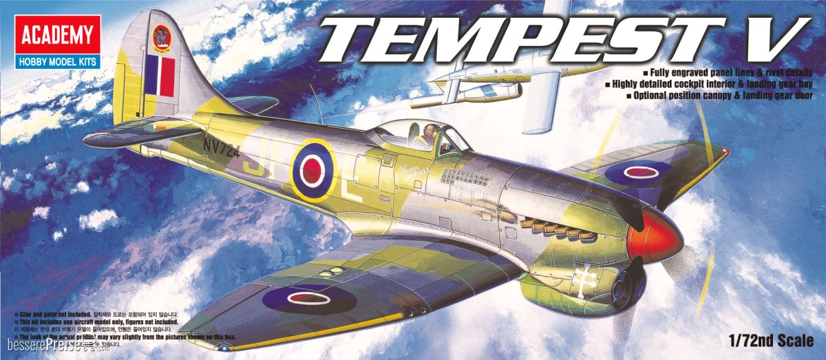 Academy 12466 - 1/72 Tempest V