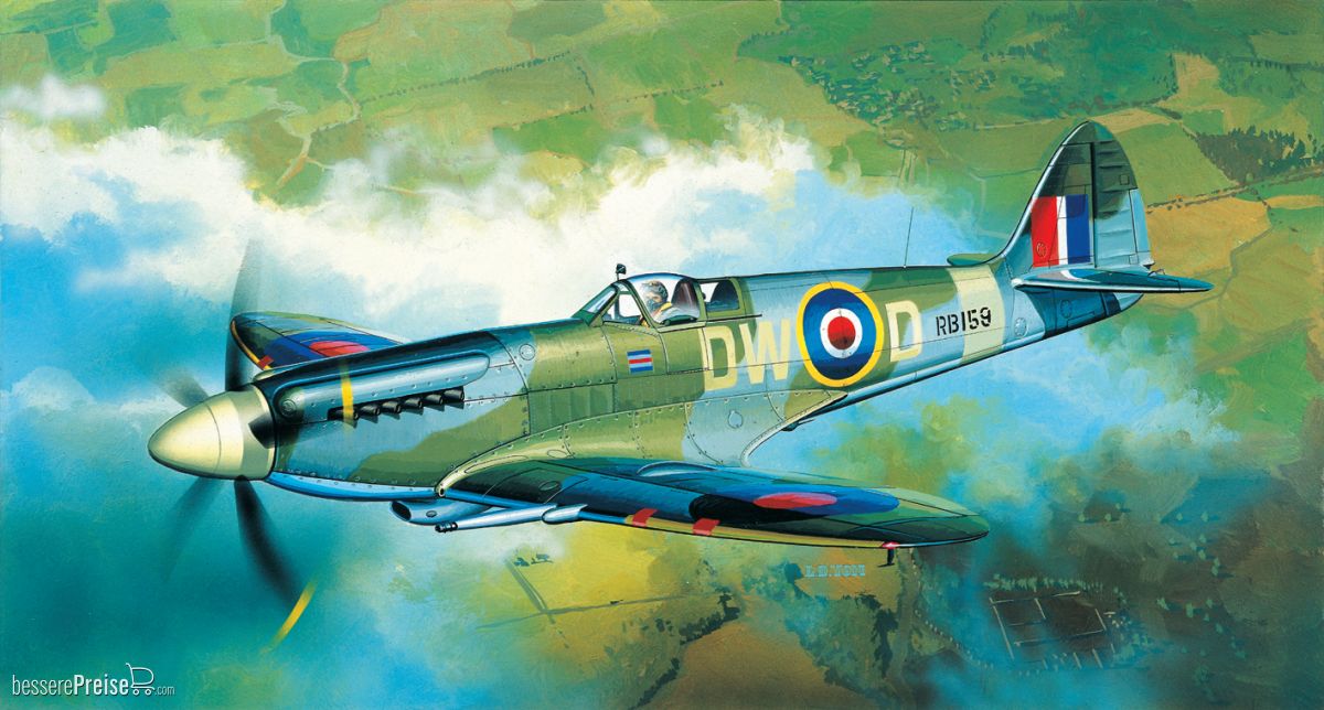 Academy 12484 - 1/72 Spitfire Mk.XICV