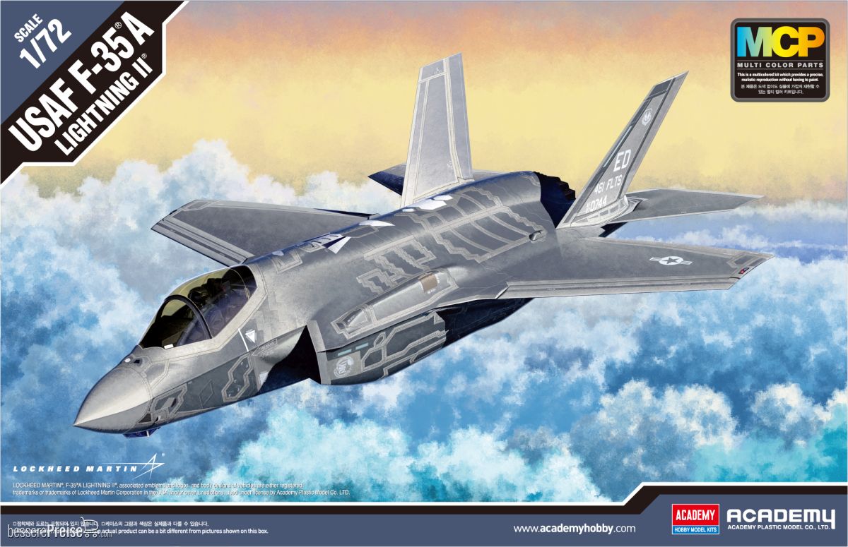 Academy 12507 - 1/72 F-35A Lightning II