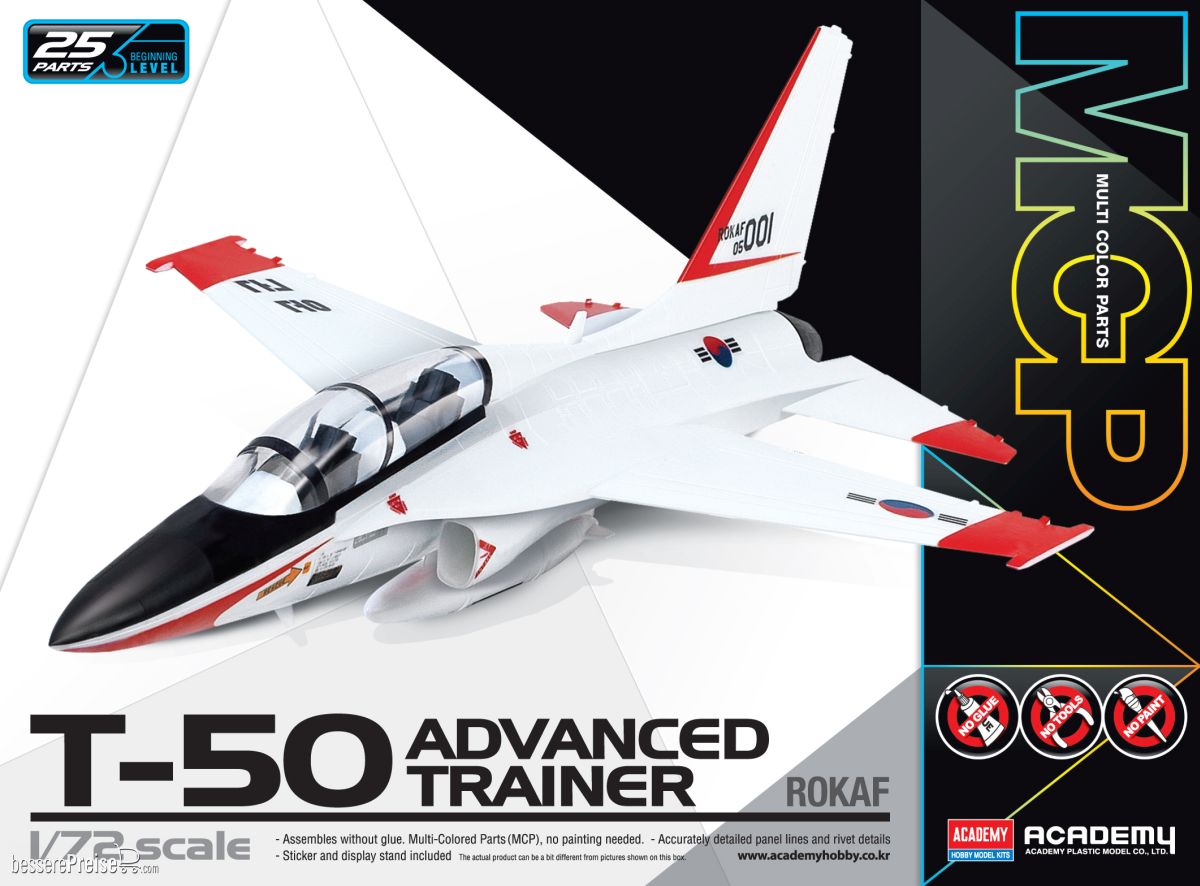 Academy 12519 - 1/72 Rokaf T-50 Advanced Trainer