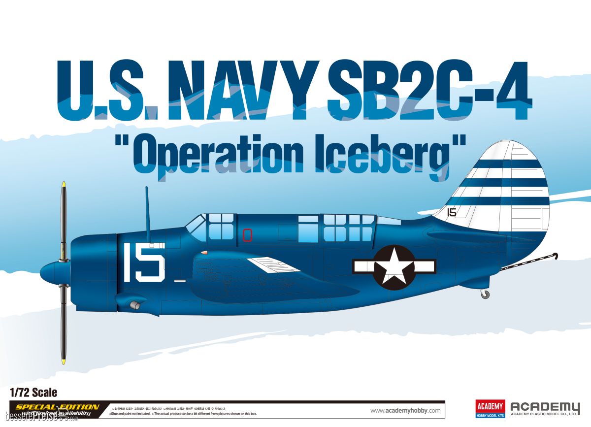 Academy 12545 - 1/72 U.S.Navy Sb2C-4 Operation Iceberg