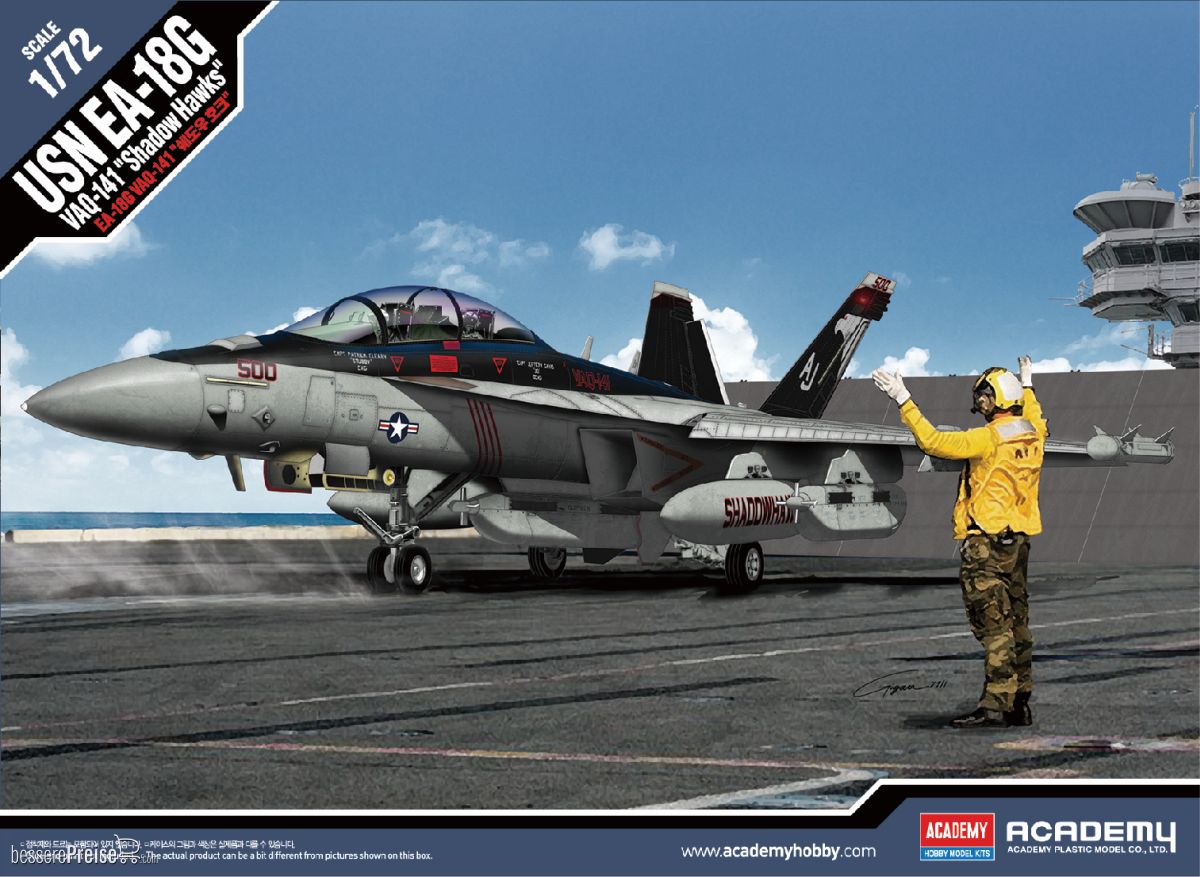 Academy 12560 - 1/72 Ea-18G Vaq-141 Shadowhawks