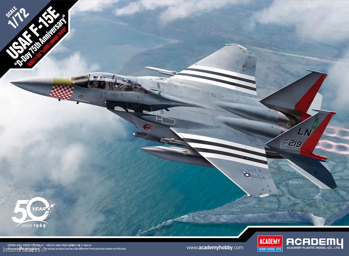 Academy 12568 - 1/72 USAF F-15E 75 Jahre D-Day