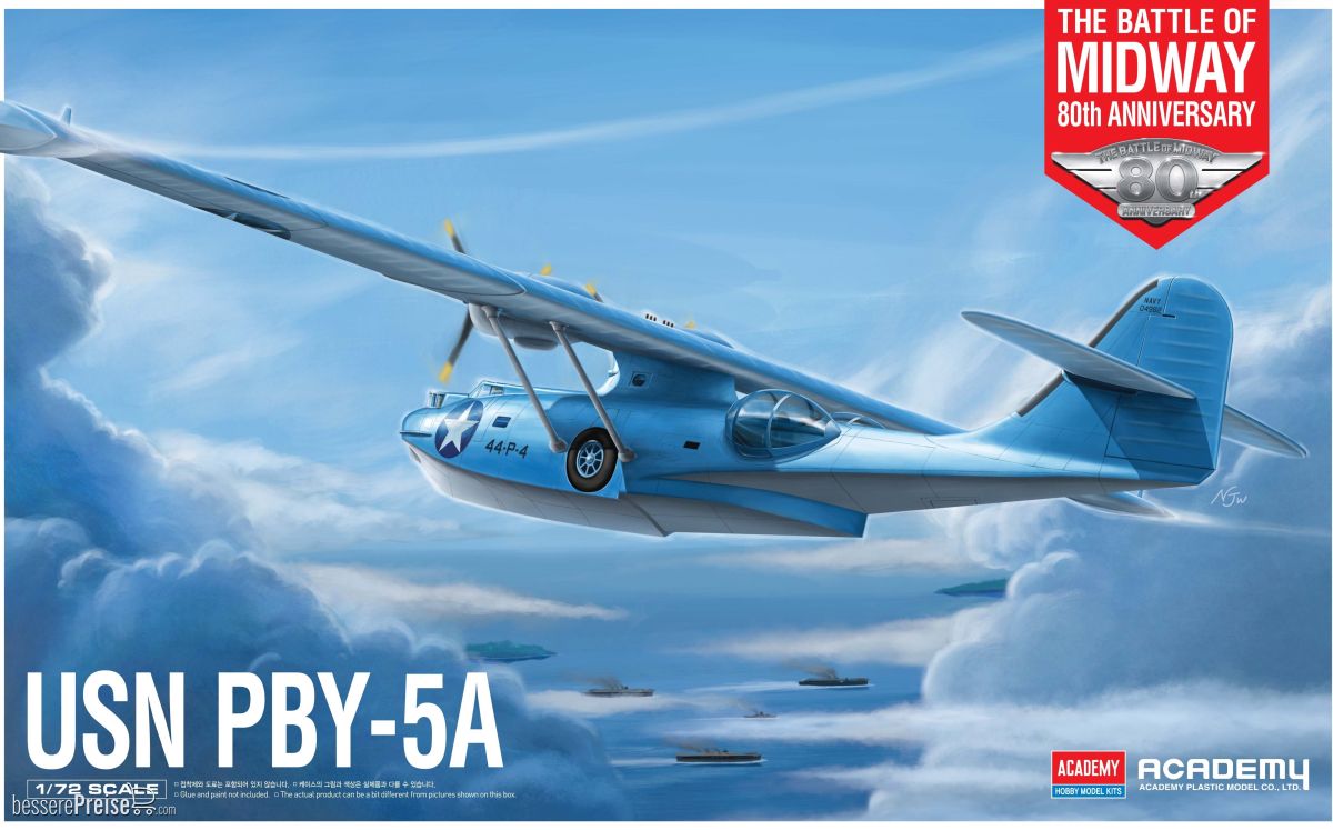 Academy 12573 - 1/72 USN Pby-5A, Schlacht um Midway