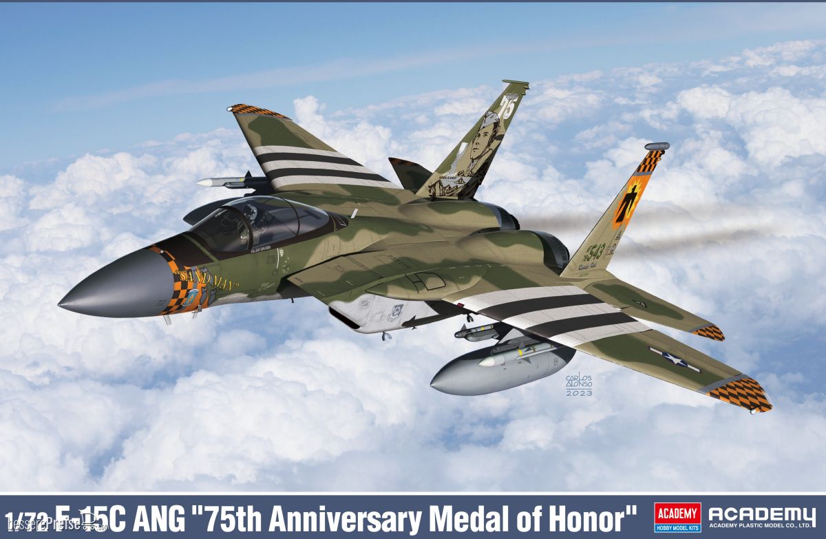 Academy 12582 - 1/72 F-15C, 75 Jahre Medal Of Honor