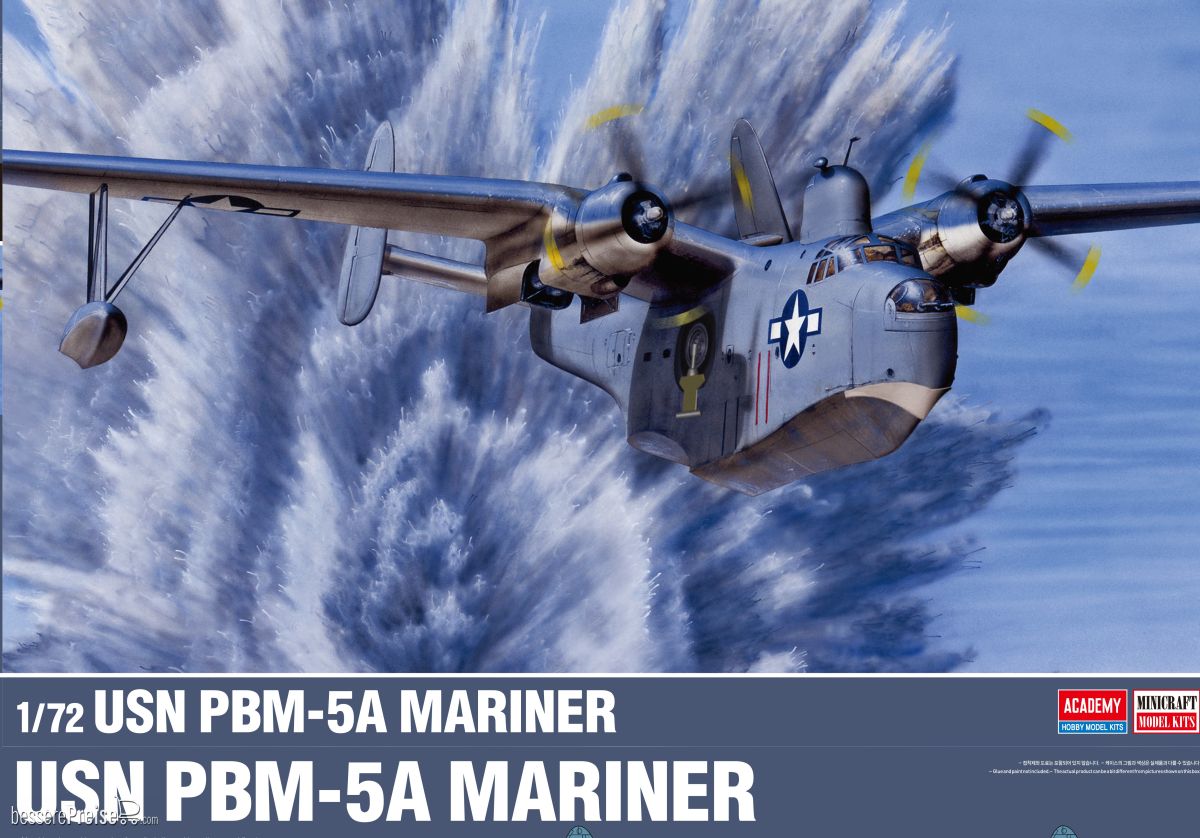 Academy 12586 - 1/72 USN Pbm-5A Mariner