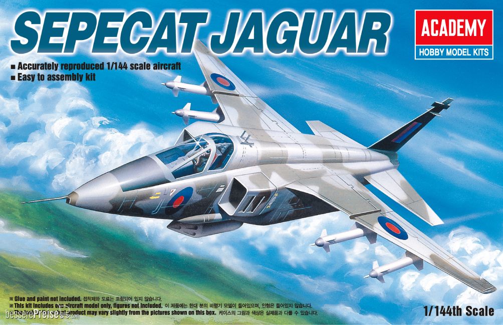 Academy 12606 - 1/144 Sepecat Jaguar