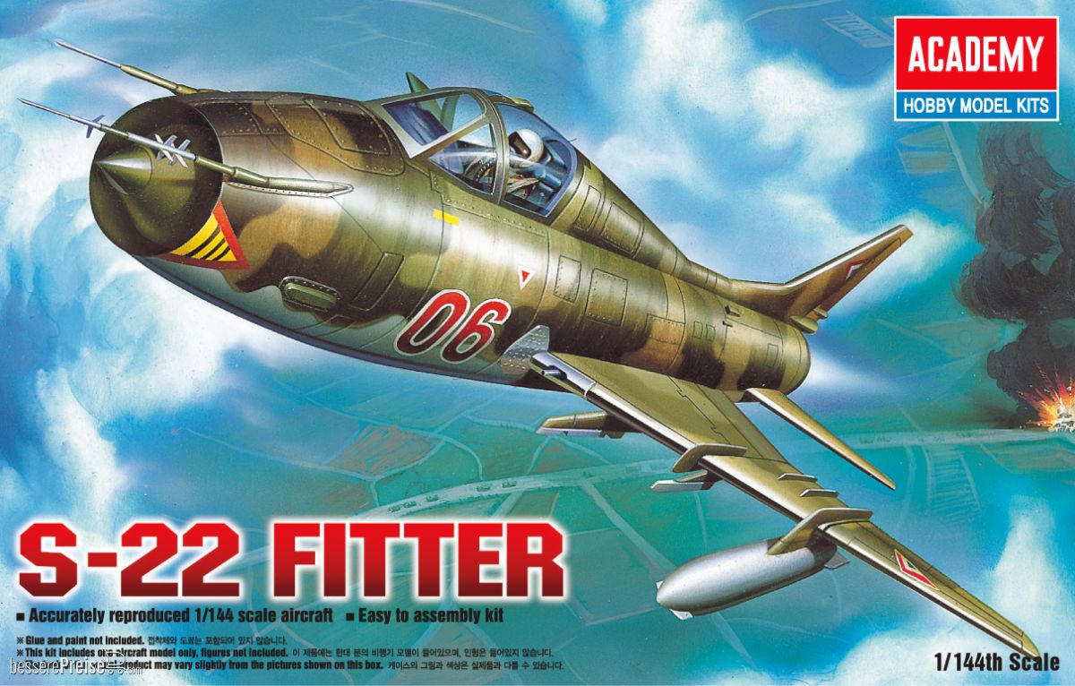 Academy 12612 - 1/144 S-22 Fitter