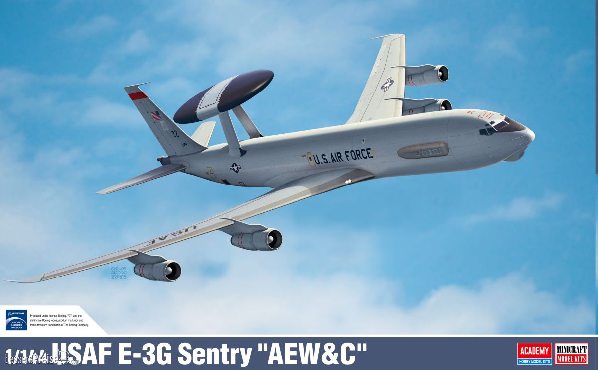 Academy 12629 - 1/144 USAF E-3G Sentry Aew&C