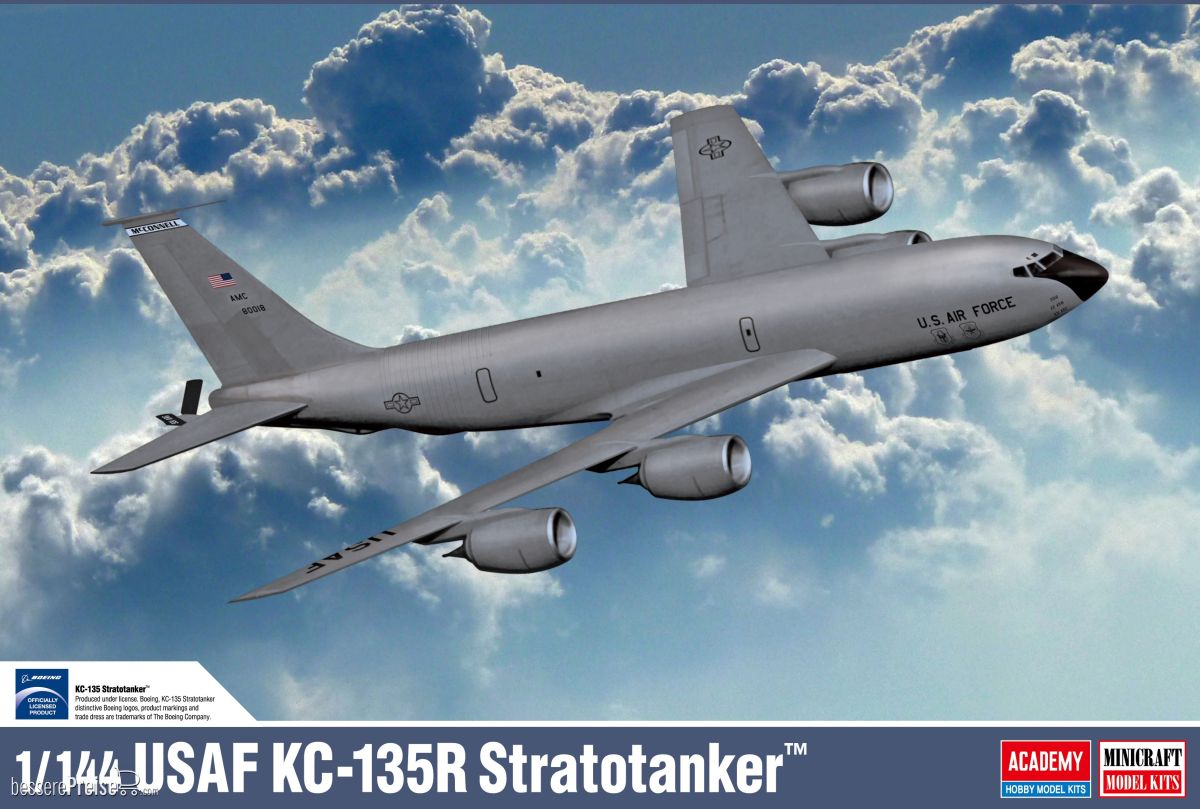 Academy 12638 - 1/144 USAF Kc-135R Stratotanker