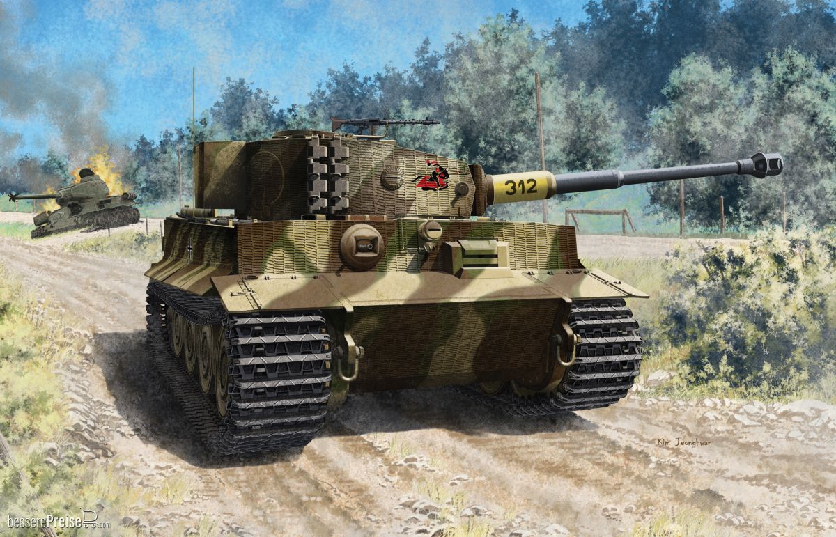 Academy 13314 - 1/35 Tiger-1 späte Version